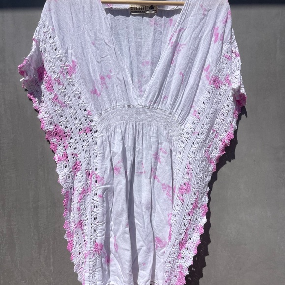 'Isla' Beach Cover Mini Dress - Picture 6 of 7